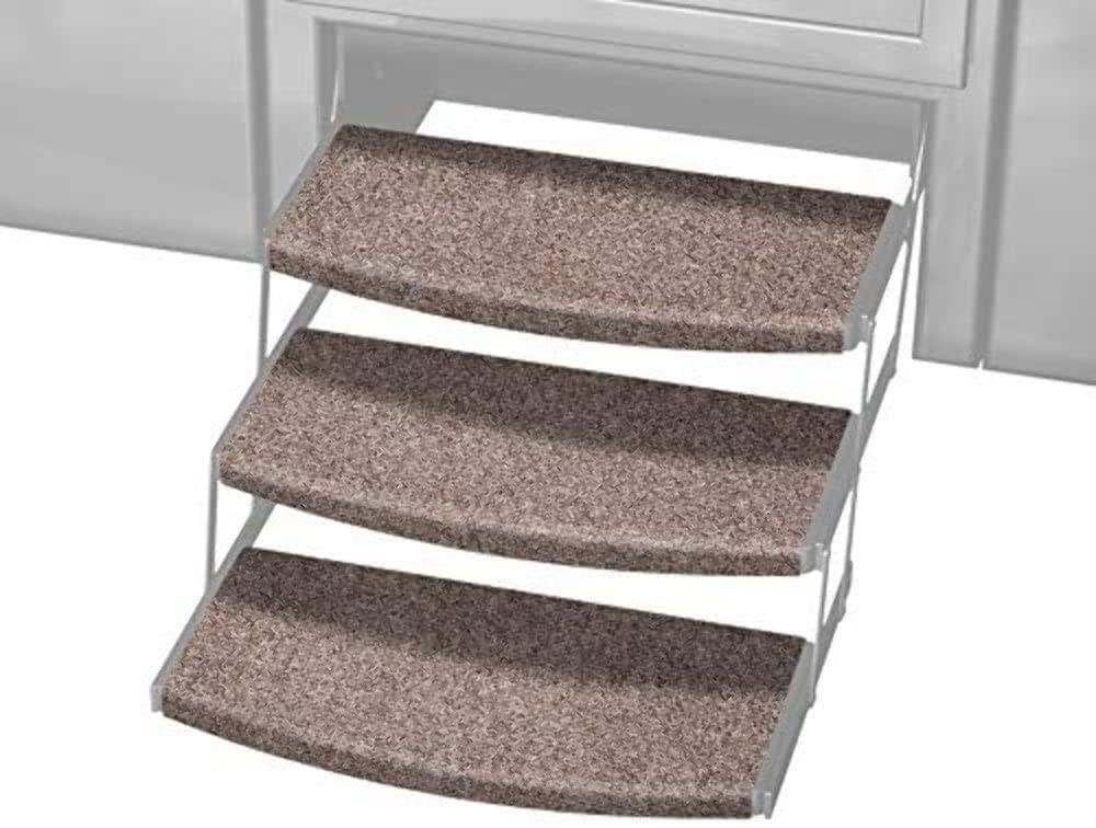 PREST-O-FIT 2-4131 3-Pack Outrigger Universal RV Step Rug Walnut Brown 22 in. Wide - High quality product image showing PREST-O-FIT 2-4131 3-Pack Outrigger Universal RV Step Rug Walnut Brown 22 in. Wide details and features