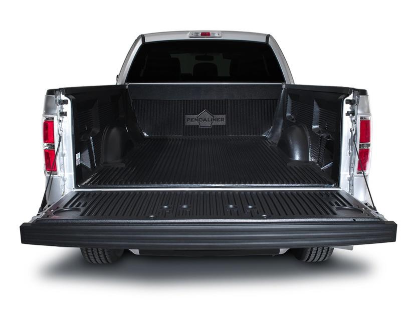 PENDA 53106SRX Bed Liner; DuraLiner; Drop-In; Over Rail; Black; High Density Polyethylene; With Tailgate Liner; Without Tie-Down Plugs