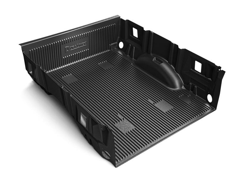 PENDA 61028SRX 8 Ft. (97.8 In.) Bed Liner; DuraLiner; Drop-In; Under Rail; Black; High Density Polyethylene; With Tailgate Liner; With Tie-Down Plugs; Front And Rear Tie-Down Cutouts; Upper Tie-Down Cutouts