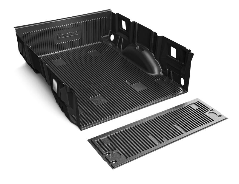 PENDA 62017SRX 5.7 Ft. (67.4 In.) Bed Liner; DuraLiner; Drop-In; Under Rail; Black; High Density Polyethylene; With Tailgate Liner; With Tie-Down Plugs; Front And Rear Tie-Down Cutouts
