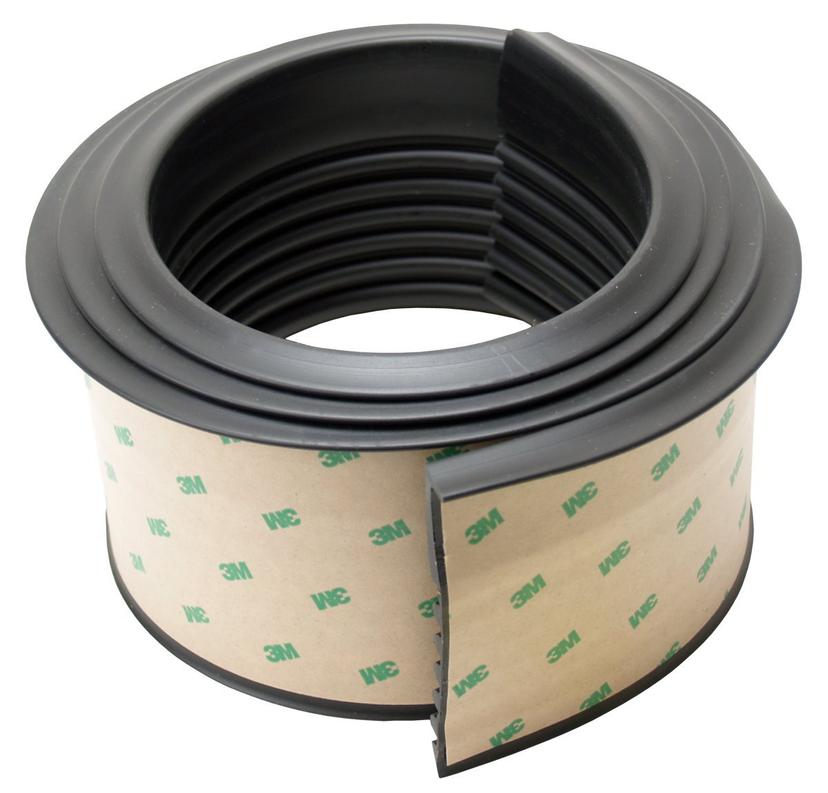 PACER PERFORMANCE 21-105 Black 6FT Tailgate Rail Guard Kit