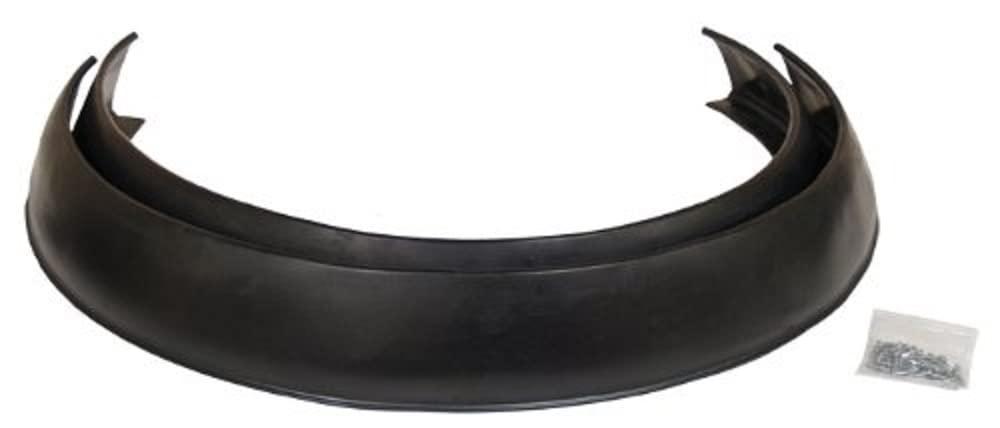 PACER PERFORMANCE 52-175 Flexy Flares Black 4-1/4 INCH x 58 INCH Xtra Wide No Lip Side Mount Rubber Fender Extension Kit - 2 Piece - High quality product image showing PACER PERFORMANCE 52-175 Flexy Flares Black 4-1/4 INCH x 58 INCH Xtra Wide No Lip Side Mount Rubber Fender Extension Kit - 2 Piece details and features