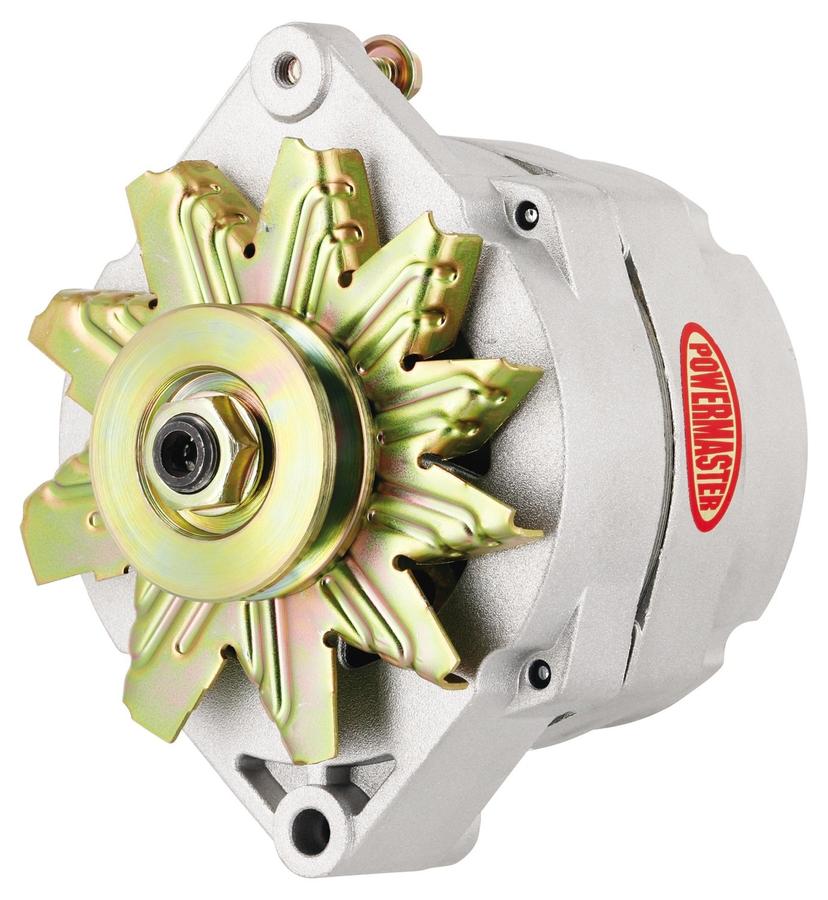POWERMASTER 47293 Performance Alternator 12si 150 Amp 100 Idle 1V Pulley Natural Alternator