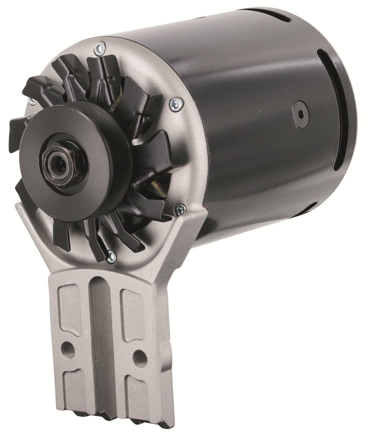 POWERMASTER 82011 Alternator/ Generator; PowerGEN; 12 Volts; 90 Plus Amps At Top End/ 65 Plus Amps At Idle; Front Mount; One Wire; Black - High quality product image showing POWERMASTER 82011 Alternator/ Generator; PowerGEN; 12 Volts; 90 Plus Amps At Top End/ 65 Plus Amps At Idle; Front Mount; One Wire; Black details and features