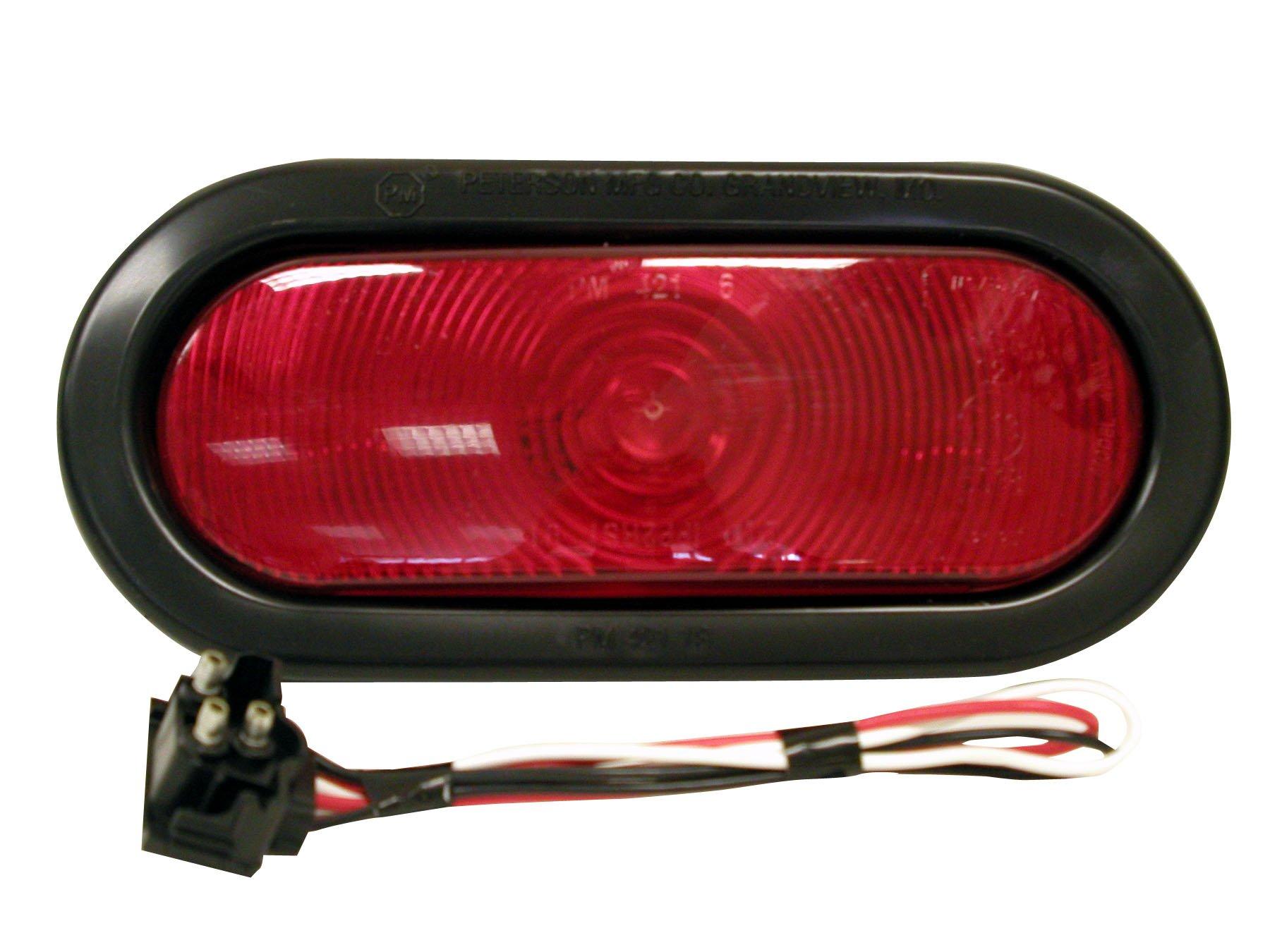 PETERSON 421KR Oval Sealed Tail Light - High quality product image showing PETERSON 421KR Oval Sealed Tail Light details and features