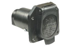 POLLAK 12907 9 WAY CONNECTOR SOCKET - High quality product image showing POLLAK 12907 9 WAY CONNECTOR SOCKET details and features