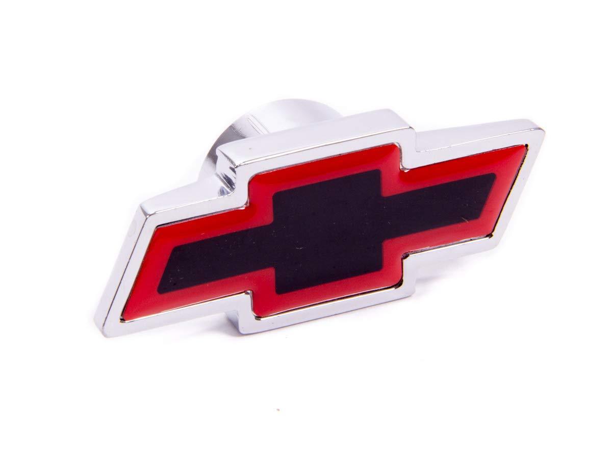 PROFORM 141-333 Chrome Air Cleaner Wing Nut with Large Red Bowtie Logo for 1/4-20 INCH Thread - High quality product image showing PROFORM 141-333 Chrome Air Cleaner Wing Nut with Large Red Bowtie Logo for 1/4-20 INCH Thread details and features