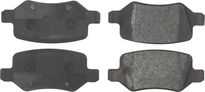 STOP TECH 104.13580 PosiQuiet Semi-Metallic Brake Pads- MBZ