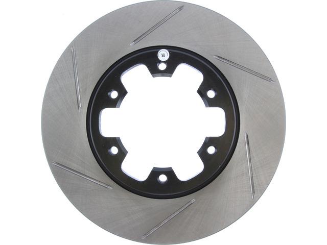 STOP TECH 126.42029SR Brake Rotor; SportStop Slotted; Silver E-Coated; Alloy; Single - High quality product image showing STOP TECH 126.42029SR Brake Rotor; SportStop Slotted; Silver E-Coated; Alloy; Single details and features