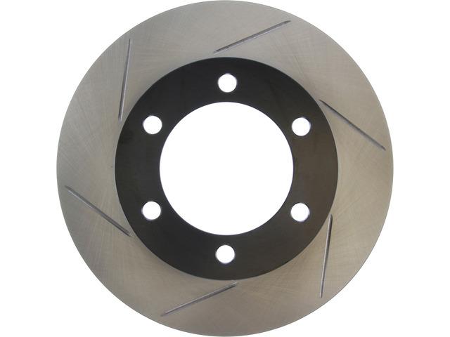 STOP TECH 126.44109SR Brake Rotor; SportStop Slotted; One Piece Design; Wheel Bolt Pattern 6 x 139.7 Millimeter; 296.8 Millimeter Outside Diameter x 70.5 Millimeter Height x 21.7 Millimeter Nominal Thickness; 108 Millimeter Hub Inside Diameter