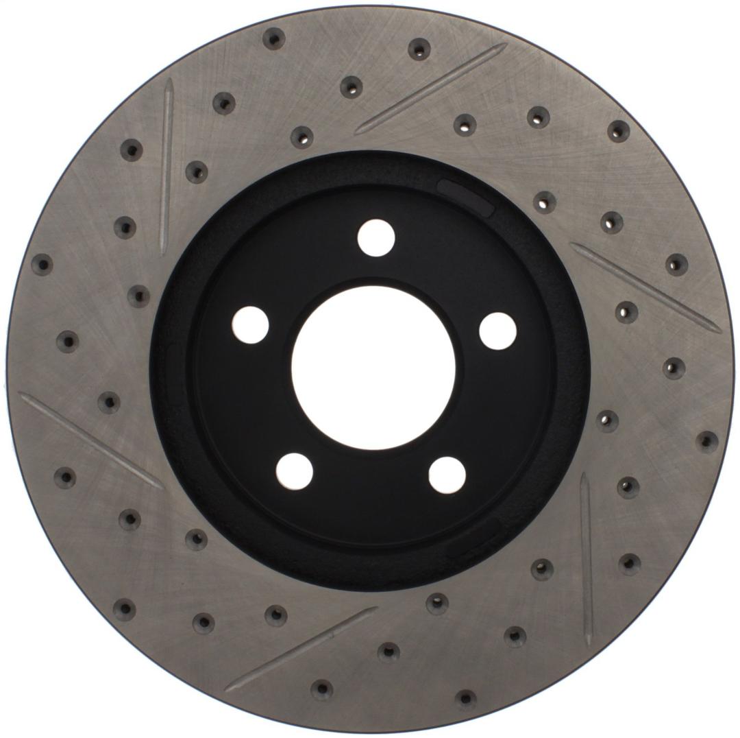 STOP TECH 127.61072L Sport Drilled/Slotted Brake Rotor (Front Left) - The Twister Group Tools product