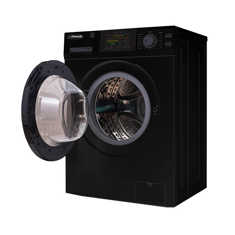 PINNACLE 22 - 826 L B L SUPER WASHER 15 LBS BLACK, Front Load; 23-1/2 Inch Width x 33-1/2 Inch Height x 21.85 Inch Depth; Black; 1.6 Cubic Feet/ 15 Pound Maximum Load Capacity; 12 Wash Cycle; 15 Amp/ 110 Volt; Built-In Mounting; Built-In Diagnostics - High quality product image showing PINNACLE 22 - 826 L B L SUPER WASHER 15 LBS BLACK, Front Load; 23-1/2 Inch Width x 33-1/2 Inch Height x 21.85 Inch Depth; Black; 1.6 Cubic Feet/ 15 Pound Maximum Load Capacity; 12 Wash Cycle; 15 Amp/ 110 Volt; Built-In Mounting; Built-In Diagnostics details and features