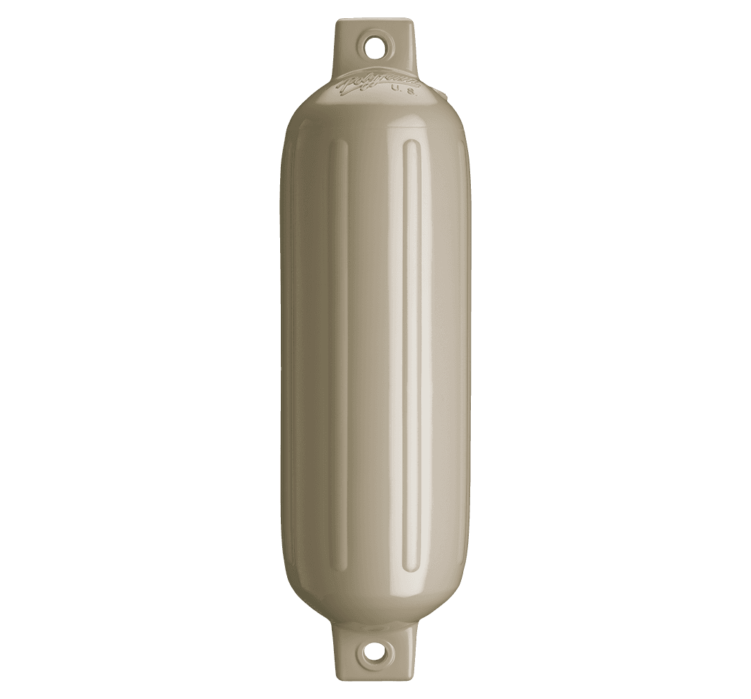 POLYFORM 08511282 G-4-SAND G-4 Twin Eye Fender 6.5 X 22 - Sand W/adapter - High quality product image showing POLYFORM 08511282 G-4-SAND G-4 Twin Eye Fender 6.5 X 22 - Sand W/adapter details and features
