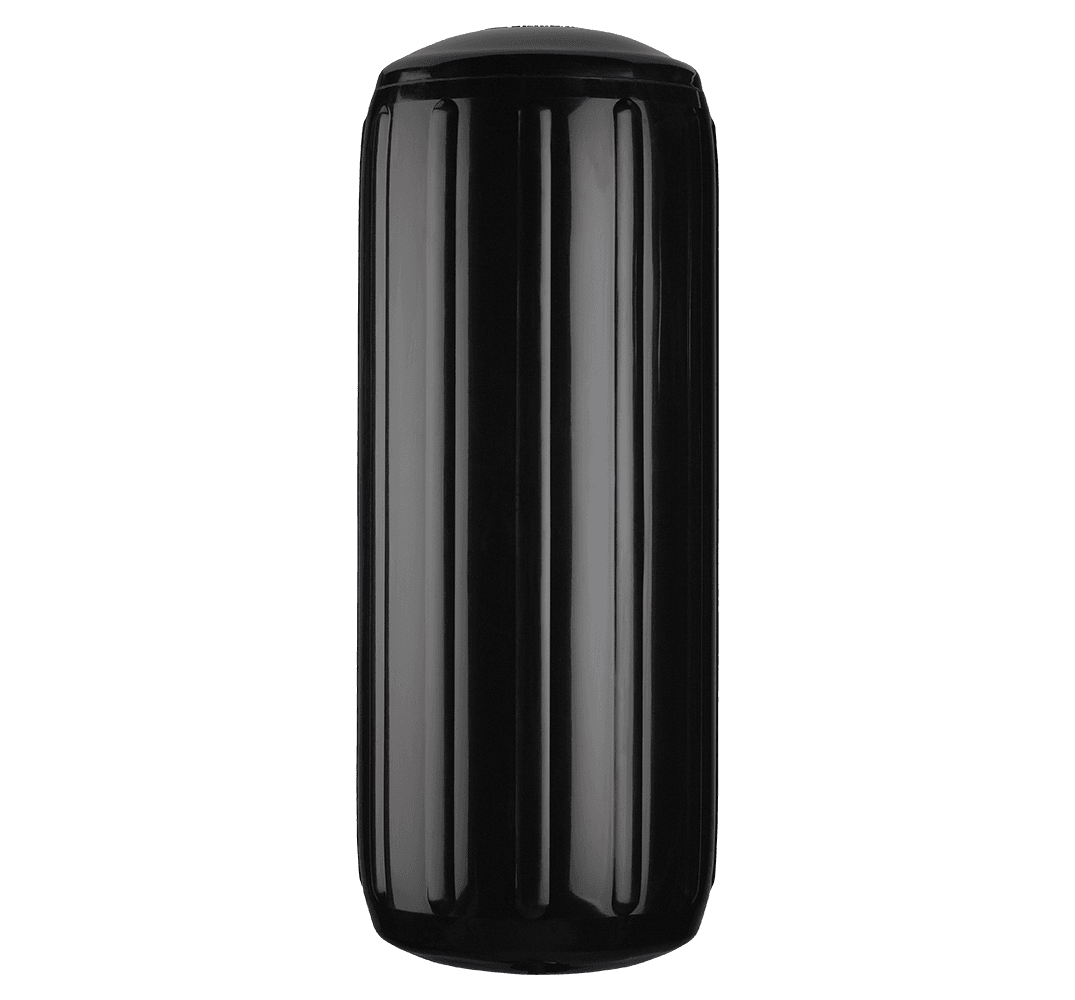 POLYFORM 39149388 HTM-3 Boat Fender Black 10.5 x 27 in. - High quality product image showing POLYFORM 39149388 HTM-3 Boat Fender Black 10.5 x 27 in. details and features