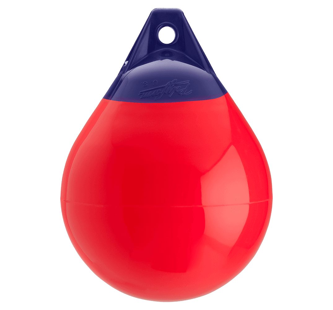 POLYFORM A-2-RED Buoy Red 14.5 x 19.5 in. - High quality product image showing POLYFORM A-2-RED Buoy Red 14.5 x 19.5 in. details and features