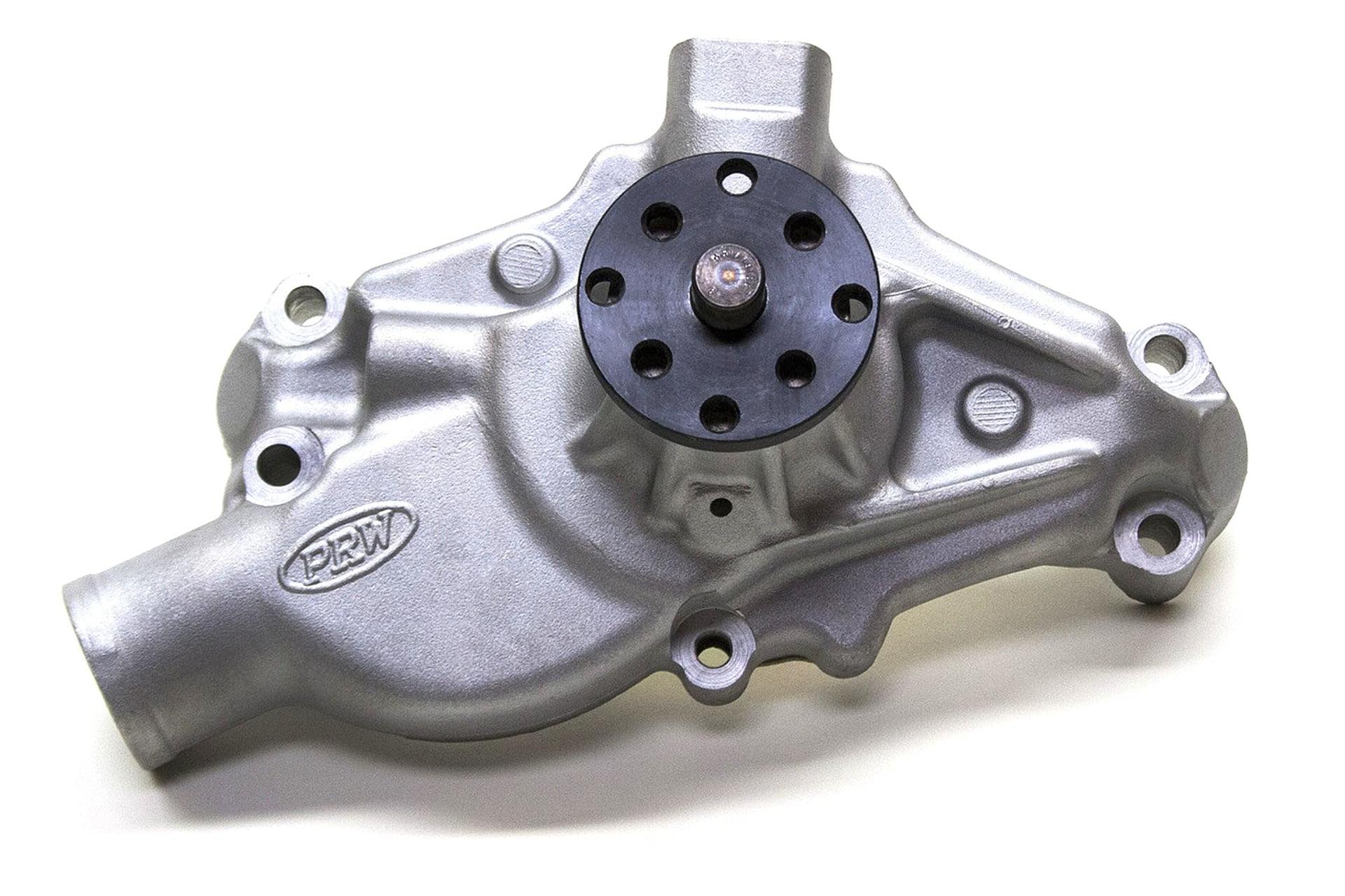 PRW 1435006 As-Cast Aluminum High Performance Water Pump for Small Block Chevy - High quality product image showing PRW 1435006 As-Cast Aluminum High Performance Water Pump for Small Block Chevy details and features