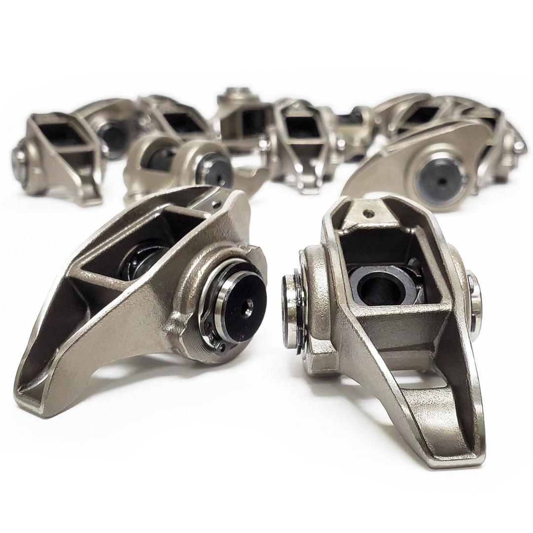 PRW 0636417 Cast Steel Rocker Arm System 1999-Up GM Gen III L92/LS3/LS9 Series 6 - The Twister Group Tools product