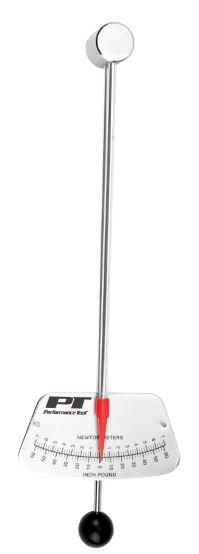 PERFORM TOOL M195 1/4-Inch Drive Torque Beam Wrench - 0-80 inch/lbs | Ball Handle | Accurate Torque Measurement