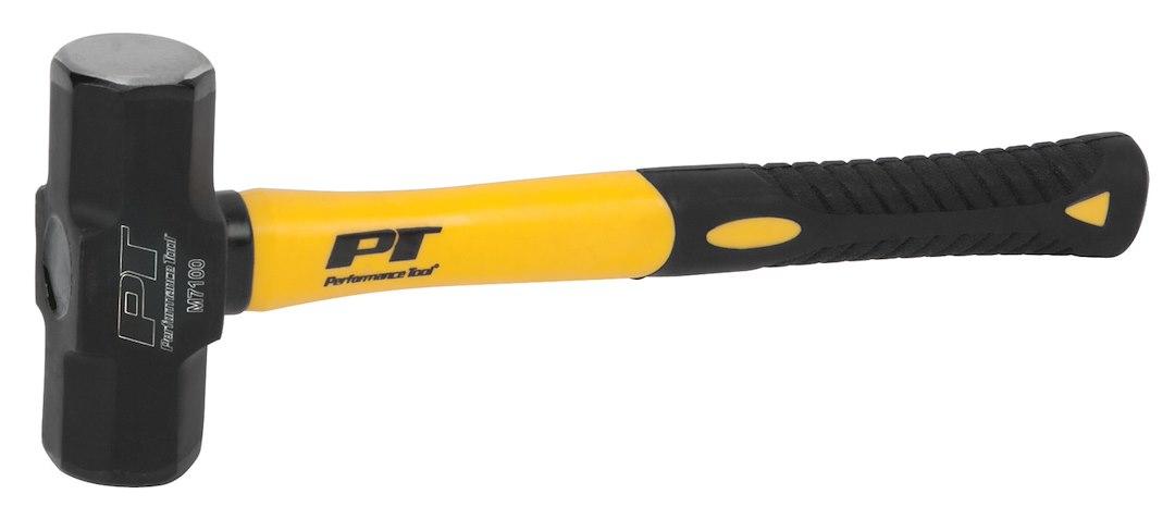 PERFORM TOOL M7100 HAMMER-SLEDGE, Sledge; 3 Pound Weight; Fiberglass Handle - High quality product image showing PERFORM TOOL M7100 HAMMER-SLEDGE, Sledge; 3 Pound Weight; Fiberglass Handle details and features