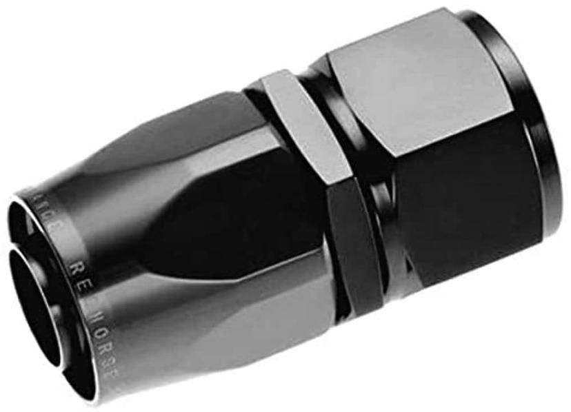 REDHORSE 1000-20-2 20 An Straight Aluminum Hose End-Black