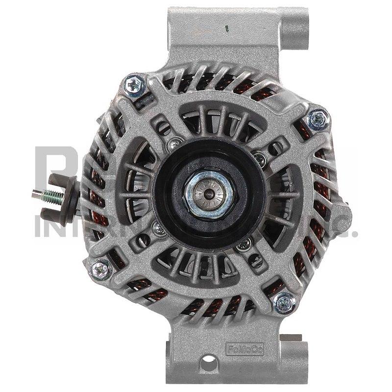 REMY 12862 Alternator/ Generator; OE Replacement; Alternator; 8 Millimeter x 1.25 Positive Battery Output Terminal; Internal Fan; Model MIIIA29G; 54.9 Millimeter Nominal Pulley Diameter; 6 Groove Serpentine Belt Pulley; 150 Amps Output (REFURBISHED)