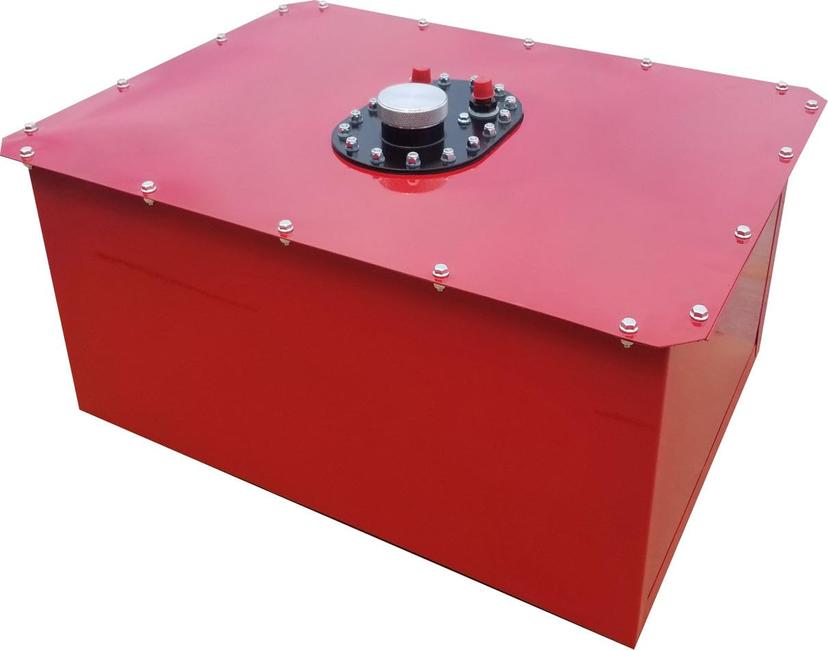 RCI 1222C C-Track Cell Steel 22 Gal, Red