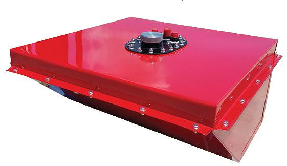 RCI 2161J Fuel Cell; Rock Crawler; 30 Inch Length x 9 Inch Width x 12 Inch Height; 15 Gallon; Powder Coated; Red