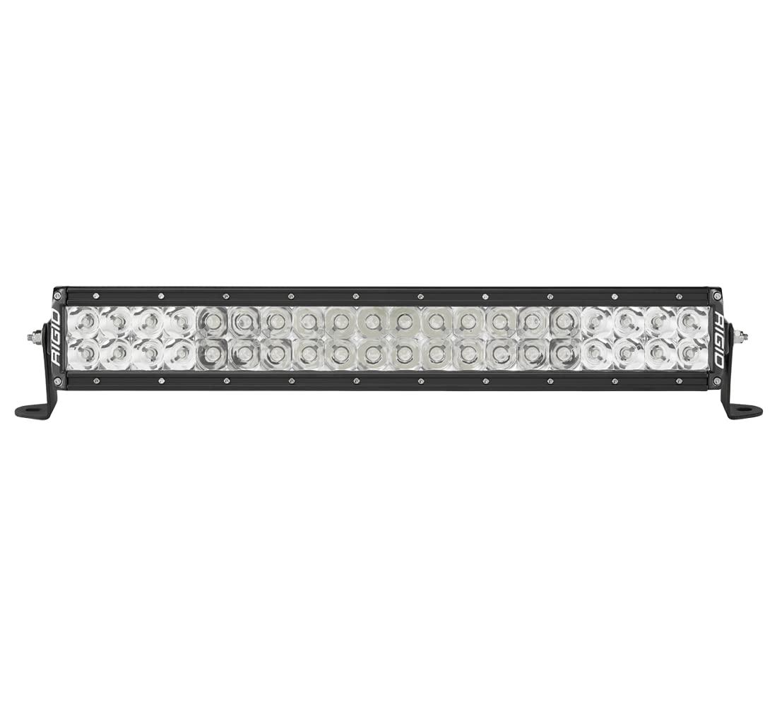RIGID 120313 E-Series PRO LED Light, Spot/Flood Optic Combo, 20 Inch, Black Housing, Driving Lights, LED Lights, Off Roading Driving Lights, Fits Trucks, UTV, ATV, Pickup Truck & SUV - High quality product image showing RIGID 120313 E-Series PRO LED Light, Spot/Flood Optic Combo, 20 Inch, Black Housing, Driving Lights, LED Lights, Off Roading Driving Lights, Fits Trucks, UTV, ATV, Pickup Truck & SUV details and features