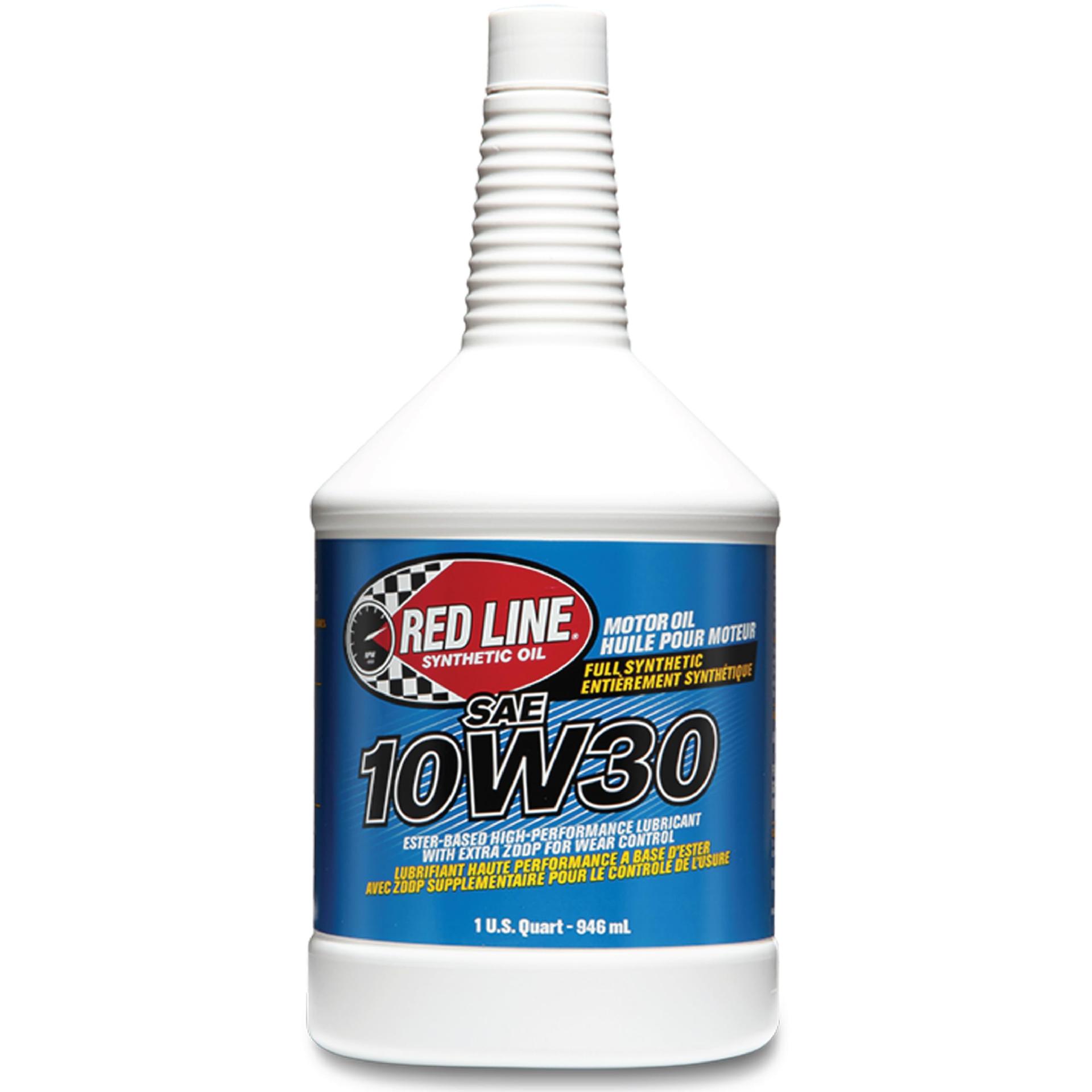 RED LINE 11304 SAE 10W30 Fully Synthetic Motor Oil - 1 Quart - High quality product image showing RED LINE 11304 SAE 10W30 Fully Synthetic Motor Oil - 1 Quart details and features
