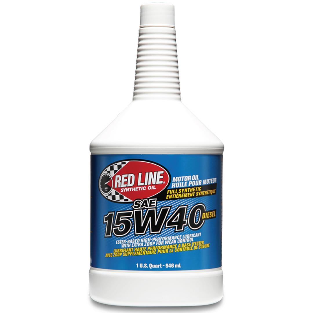 RED LINE 21404 15W40 Synthetic Diesel Motor Oil - 1 Quart - The Twister Group Tools product