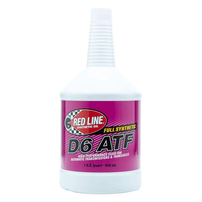 RED LINE 30704 Full Synthetic D6 Automatic Transmission Fluid (ATF) - 1 Quart