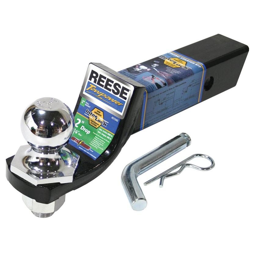 REESE 21542 Tow Bar Starter Kit, Class III, 2 x 9 x 2-In.