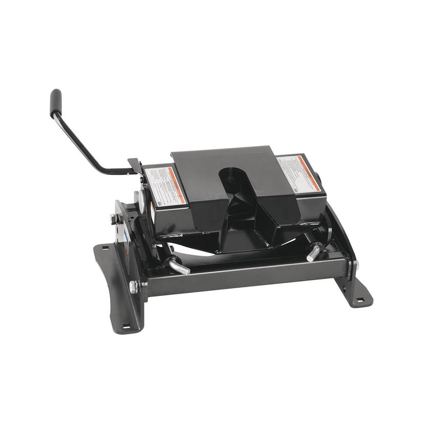 REESE 30054 FIFTH WHEEL HITCH, For Use On Medium Duty Cab and Chassis Trucks; With Head/ Head Support/ 9.5 To 12.5 Inch Adjustable Height Base Assembly/ Handle Kit; 30000 Pound Weight Carrying Capacity; Fixed Type; Side-Tilt Design