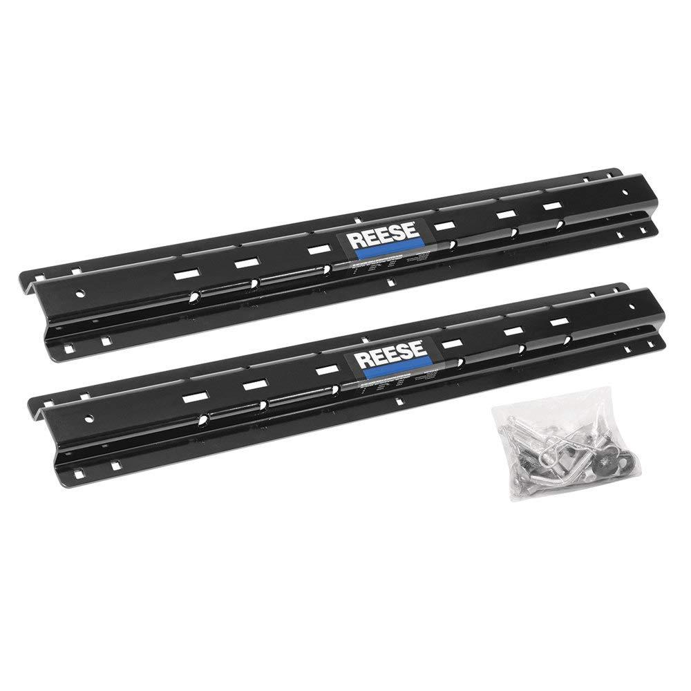 REESE 30153 Outboard Fifth Wheel Trailer Hitch Mounting Rails Only - 10-Bolt, 48 INCH Width - High quality product image showing REESE 30153 Outboard Fifth Wheel Trailer Hitch Mounting Rails Only - 10-Bolt, 48 INCH Width details and features