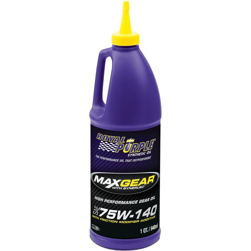 ROYAL PURPLE 01301 MAX GEAR 75W140 Quart BOTLE