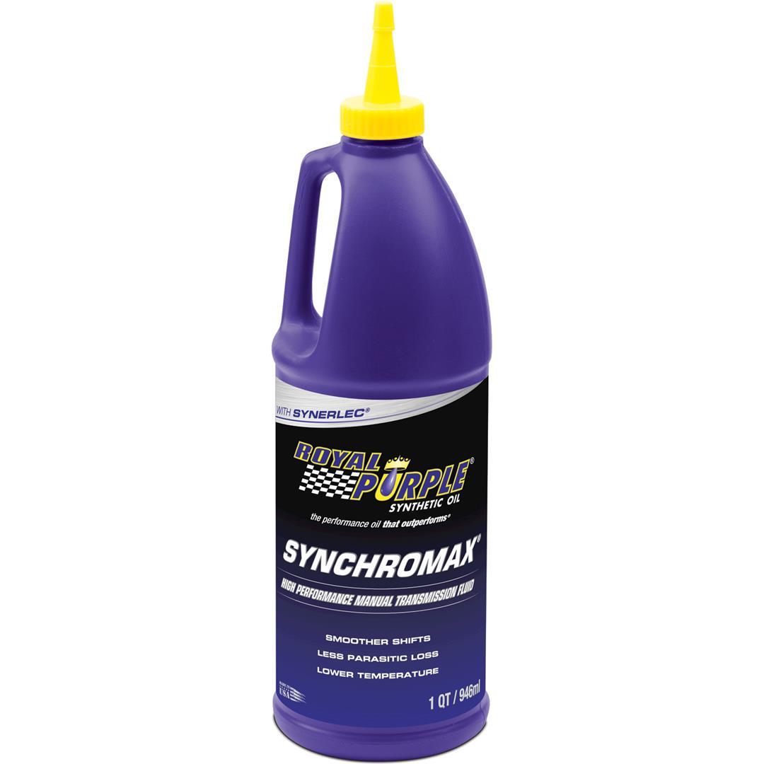 ROYAL PURPLE 01512 Manual Trans Fluid; Synchromax; 1 Quart Bottle; Synthetic (Case of 6) - The Twister Group Tools product