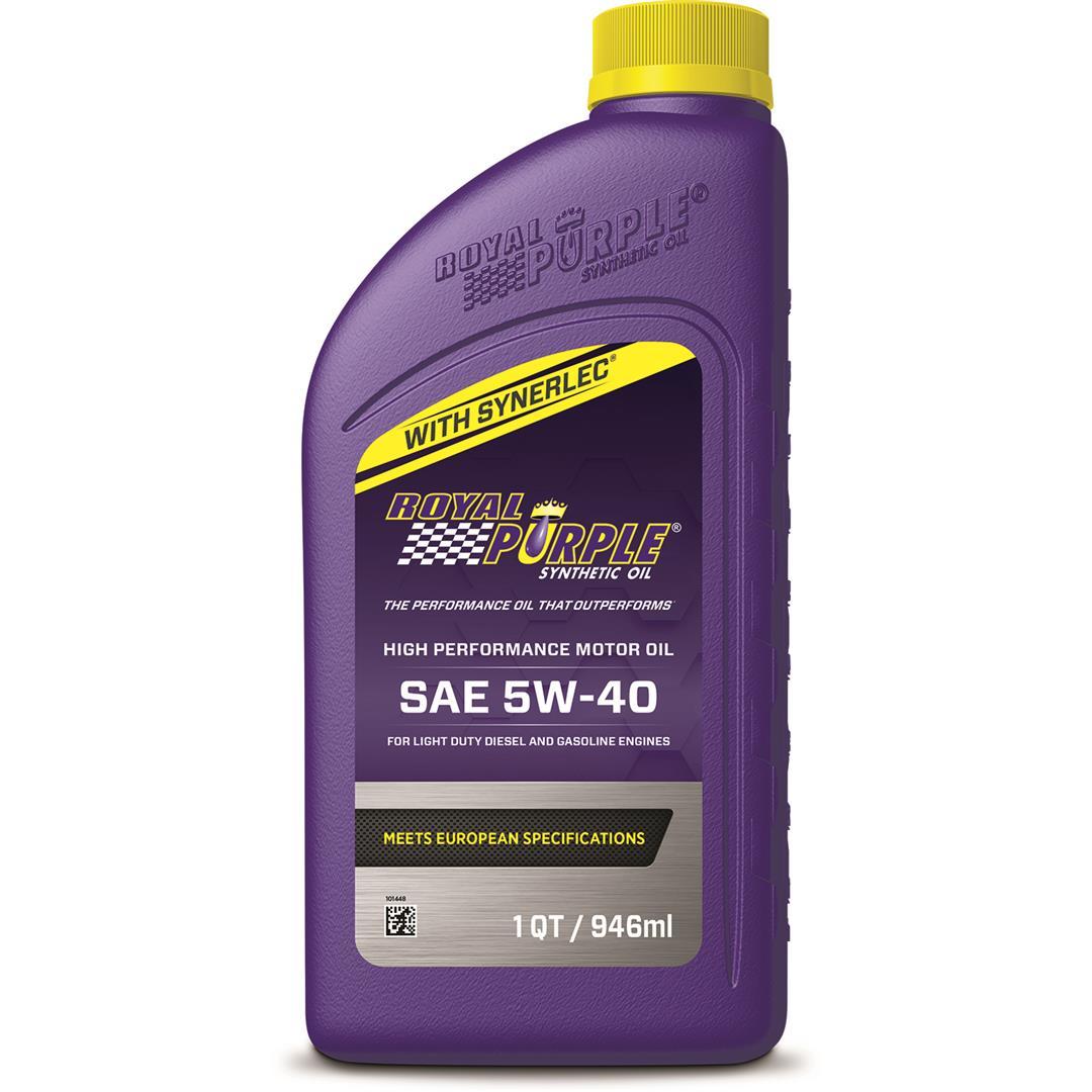 ROYAL PURPLE 01540 5W40 synthetic Oil 1 quart (Case of 6) - The Twister Group Tools product