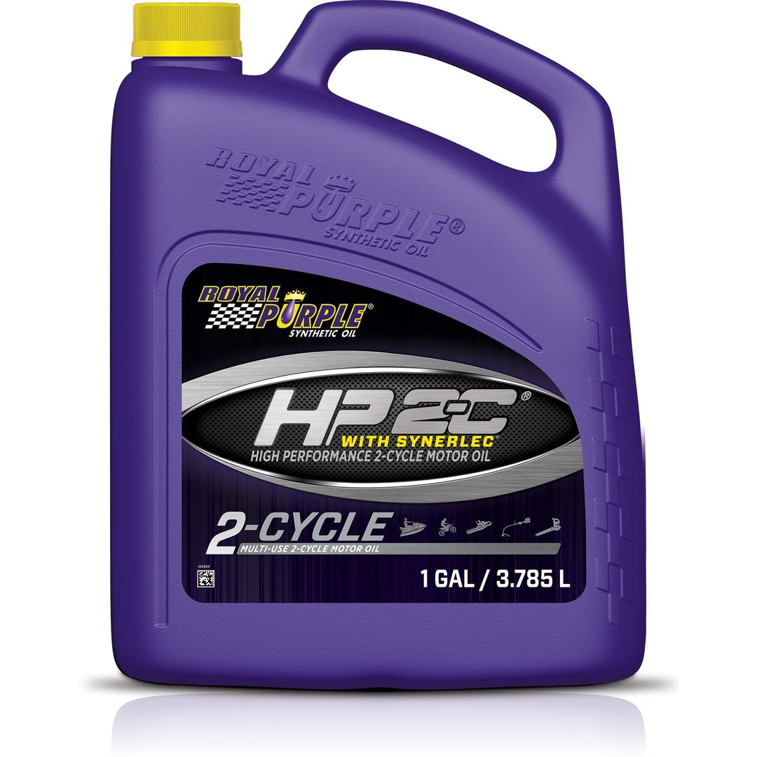 ROYAL PURPLE 04311 HP 2-C High Performance Synthetic 2-Cycle Oil, 1 Gallon (128 Ounces) (Case of 3) - The Twister Group Tools product