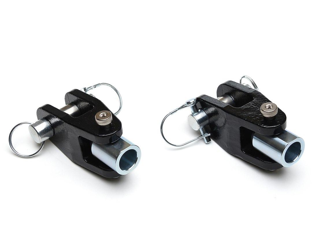 ROADMASTER 035-1 1FT THICK JEEP DRING BRACKET, For Connecting Motorhome Mounted Tow Bars To The D-Rings On Off-Road Bumpers; Fits 1 Inch Thick Bumper Mounts; Set Of 2 - The Twister Group Tools product