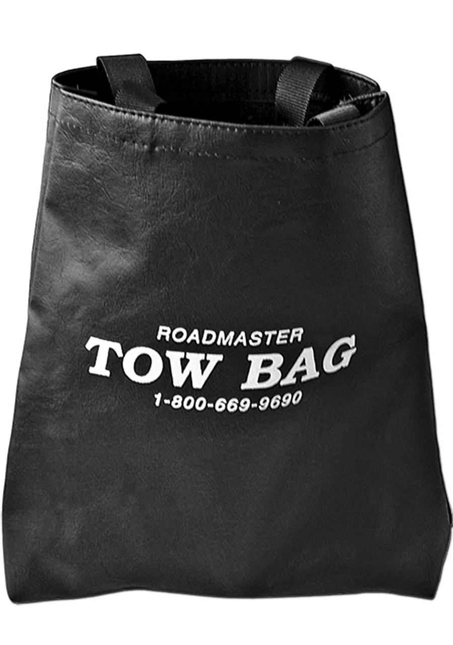 ROADMASTER 056 ROADMASTER TOW BAG, Tow Bar; Use To Keep Tow Bar Free Of Dirt/ Road Grime And Stores Safety cable/ Power Cord And Small Accessories; Black; Vinyl; Velcro Closure; 10 Inch Width x 14 Inch Height - High quality product image showing ROADMASTER 056 ROADMASTER TOW BAG, Tow Bar; Use To Keep Tow Bar Free Of Dirt/ Road Grime And Stores Safety cable/ Power Cord And Small Accessories; Black; Vinyl; Velcro Closure; 10 Inch Width x 14 Inch Height details and features