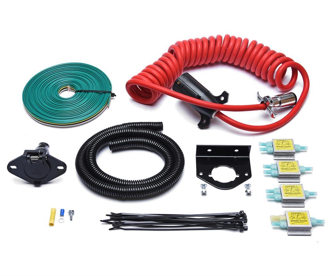 ROADMASTER 15267 All-In-One Towed Vehicle Wiring Kit for 6- to 7-wire Towing Combinations - High quality product image showing ROADMASTER 15267 All-In-One Towed Vehicle Wiring Kit for 6- to 7-wire Towing Combinations details and features