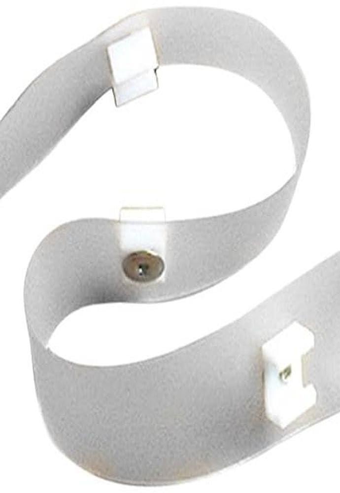RV DESIGNER A115 Clear Glide Tape #9, 1/2 inch Glides, 72 inches, Window Covering Hardware