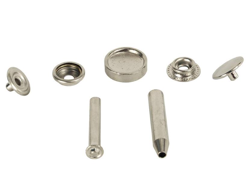 RV DESIGNER A306 Snap Fastener Installation Kit; With 6 Complete Fastener Set/ Attaching Tool To Snap 2 Fabric Items Together
