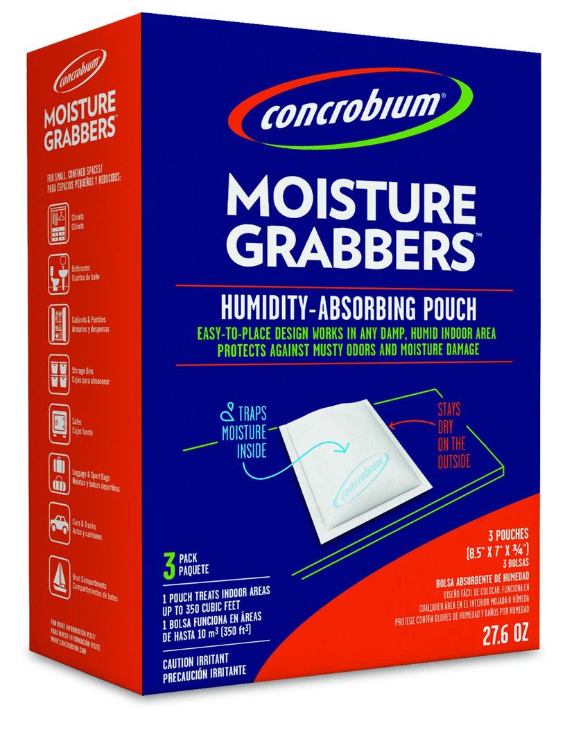 RUST-OLEUM 7453276 Moisture Grabbers Humidity Absorbing Pouch, 27.6 oz