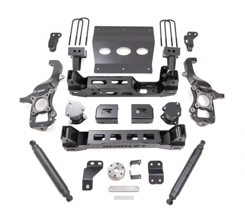 READYLIFT 44-21600 Lift Kit; 6 in. Lift; w/SST3000 Rear Shocks; For Use w/PN [44-19600]