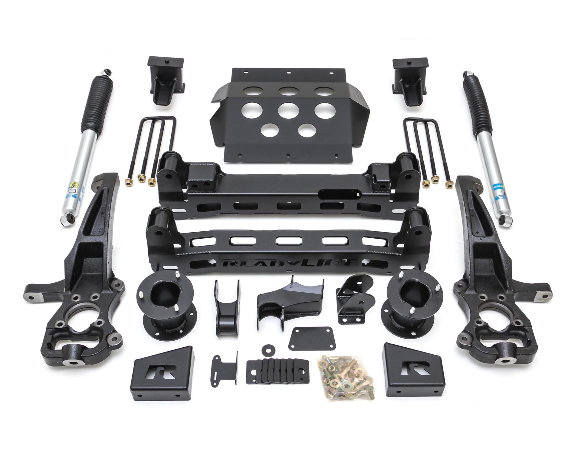 READYLIFT 44-3965 Big Lift Kit w/Shocks; 6 in. Lift; w/Rear Bilstein Shocks - High quality product image showing READYLIFT 44-3965 Big Lift Kit w/Shocks; 6 in. Lift; w/Rear Bilstein Shocks details and features