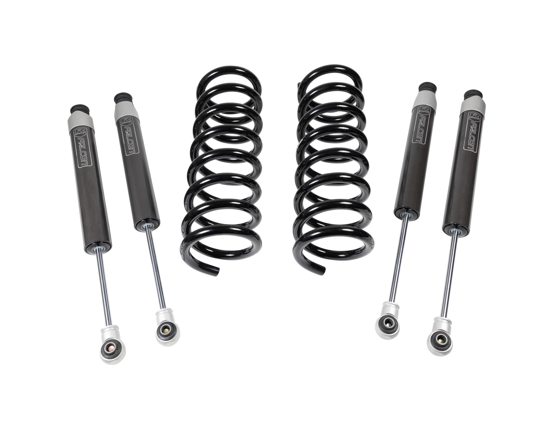 READYLIFT 46-19130 Coil Spring Leveling Kit; 1.5 in. Lift; w/Falcon 1.1 Monotube Shocks - High quality product image showing READYLIFT 46-19130 Coil Spring Leveling Kit; 1.5 in. Lift; w/Falcon 1.1 Monotube Shocks details and features