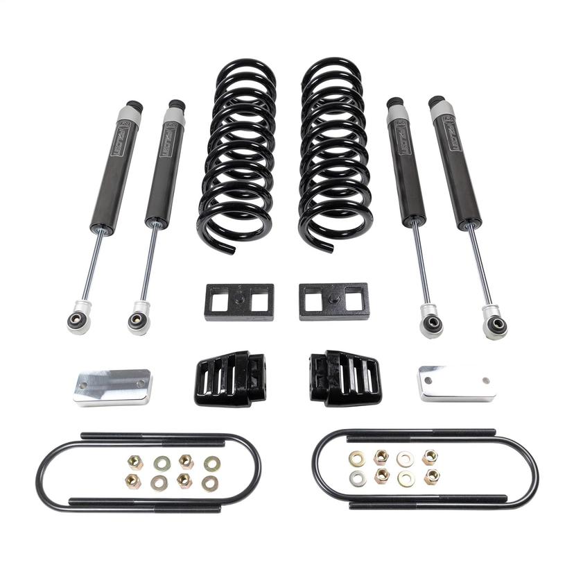 READYLIFT 49-19330 Coil Spring Lift Kit; 3 in. Lift; w/Front Coils And Rear Blocks/Radius Arm Drop Brackets And Falcon Shocks