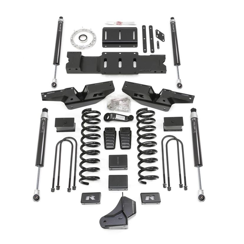 READYLIFT 49-19631 Lift Kit w/Shocks; 6 in. Lift; w/Falcon Shocks; w/Ring And Crossmember High Output Diesel Motor