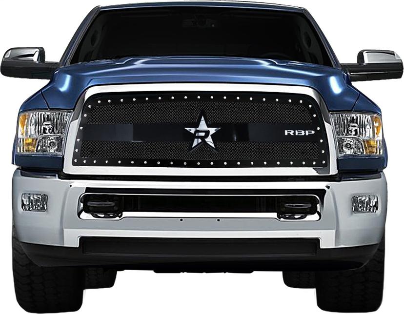 RBP RBP-951460 PILOT RX-III Series Black Studded Frame Main Grille